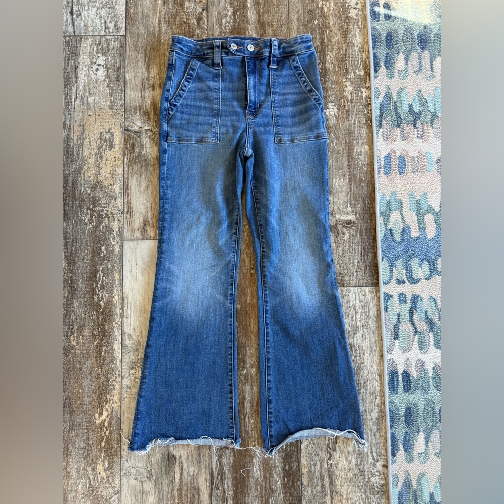 American Eagle Outfitters Blue Flare Jeans